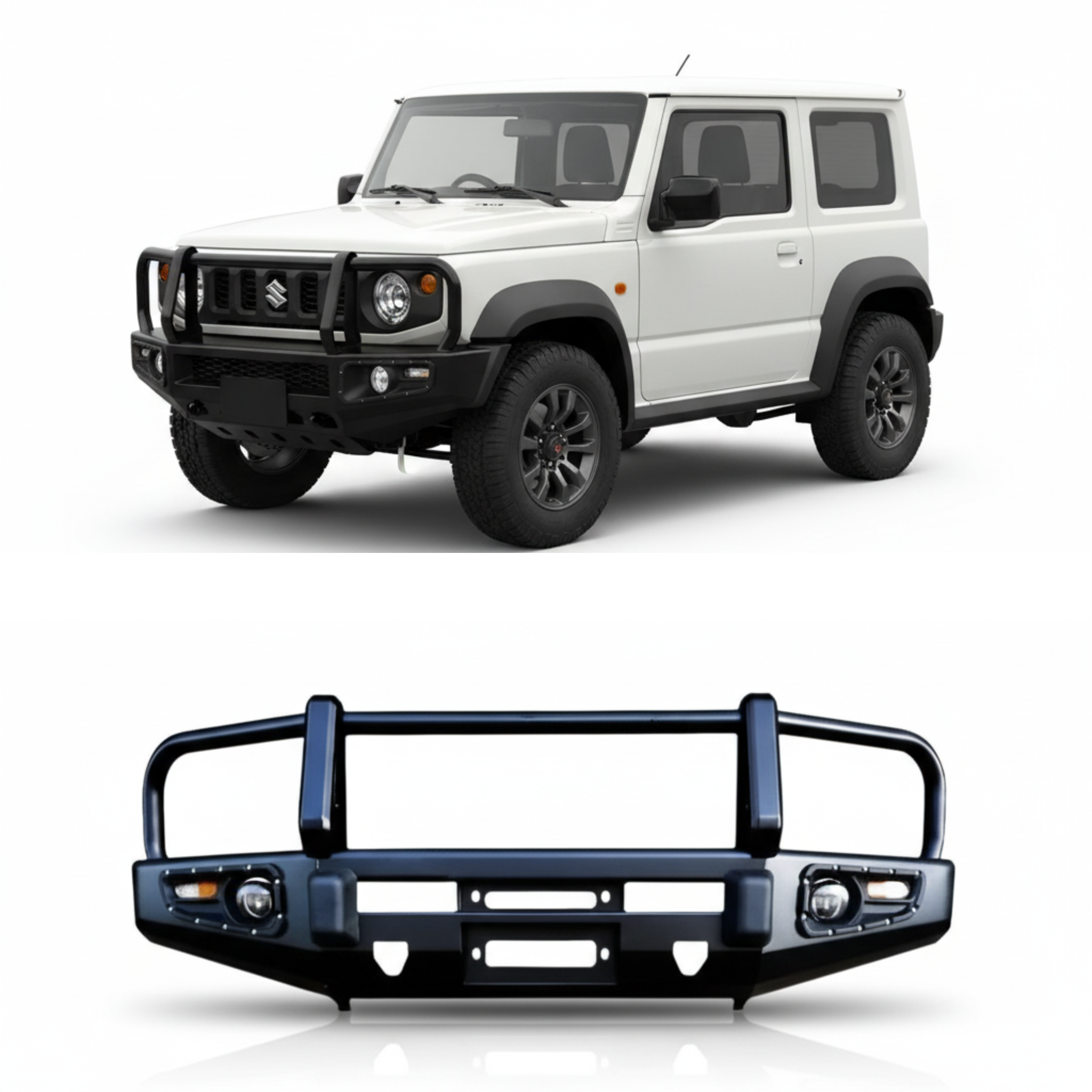 Suzuki Jimny Front Bumper Technical Pro Performance Off-Road Steel Bumper | UAE