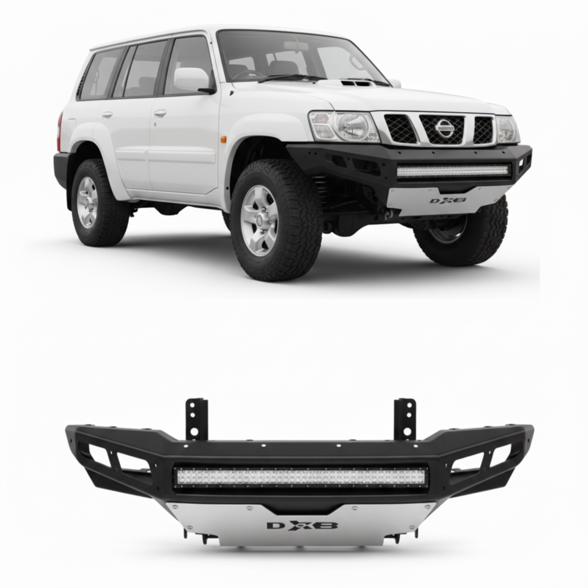 Nissan Patrol Y61 Series Front Bumper N-Fab | UAE