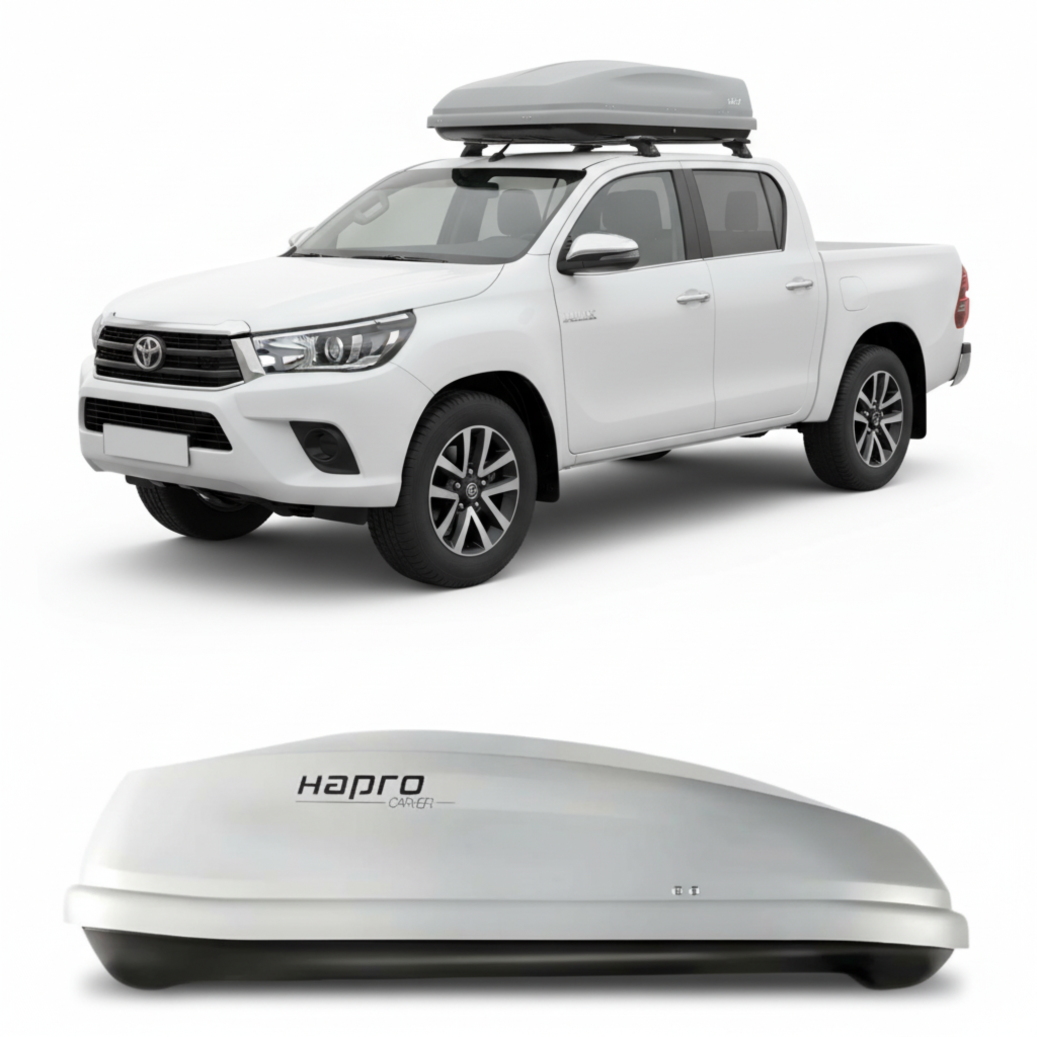 Hapro Roof Box Medium | Car Roof Cargo Box | UAE