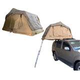 Pro Performance roof top tent Sand Edition on 4x4 in Dubai