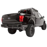 Dubai4wd boasts a black powder coat finish, integrated tailgate steps, 3/16" formed steel construction
