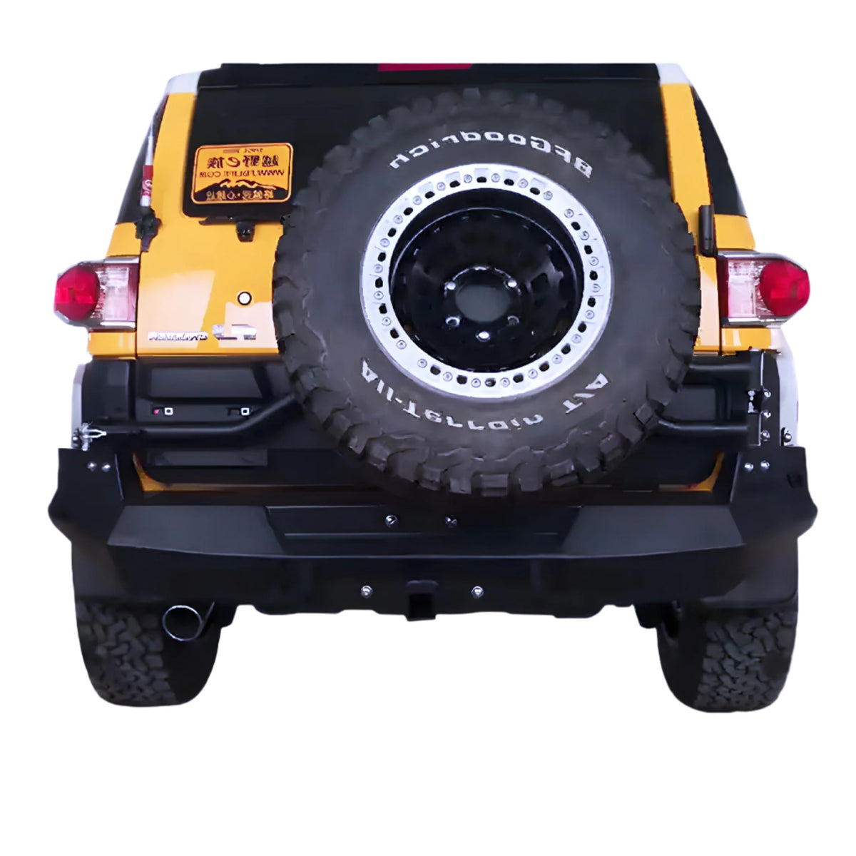 Feb Four FJ Cruiser Rear Bumper