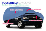 UNIVERSAL CAR COVER BLUE COLOR dubai4wd.com