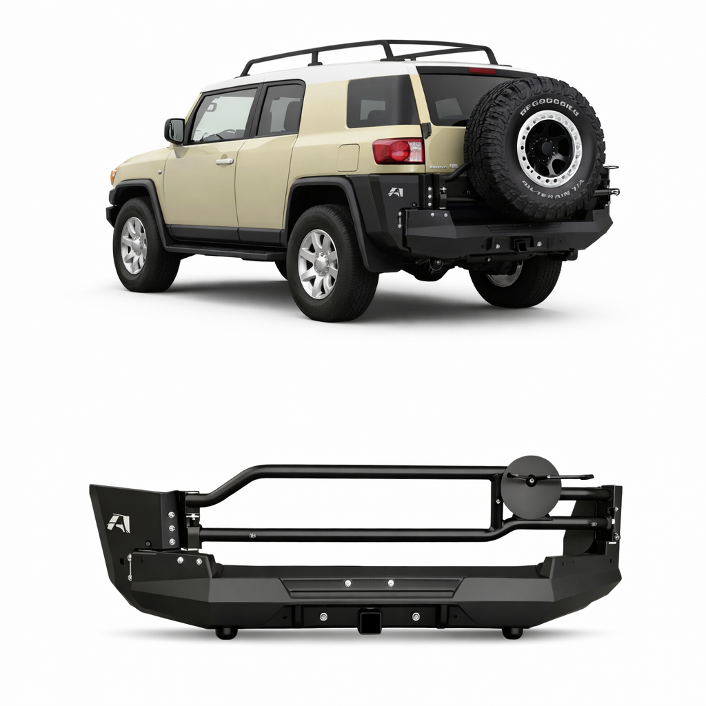 Toyota FJ Cruiser Rear Bumper With Tyre Holder Pro Performance | UAE