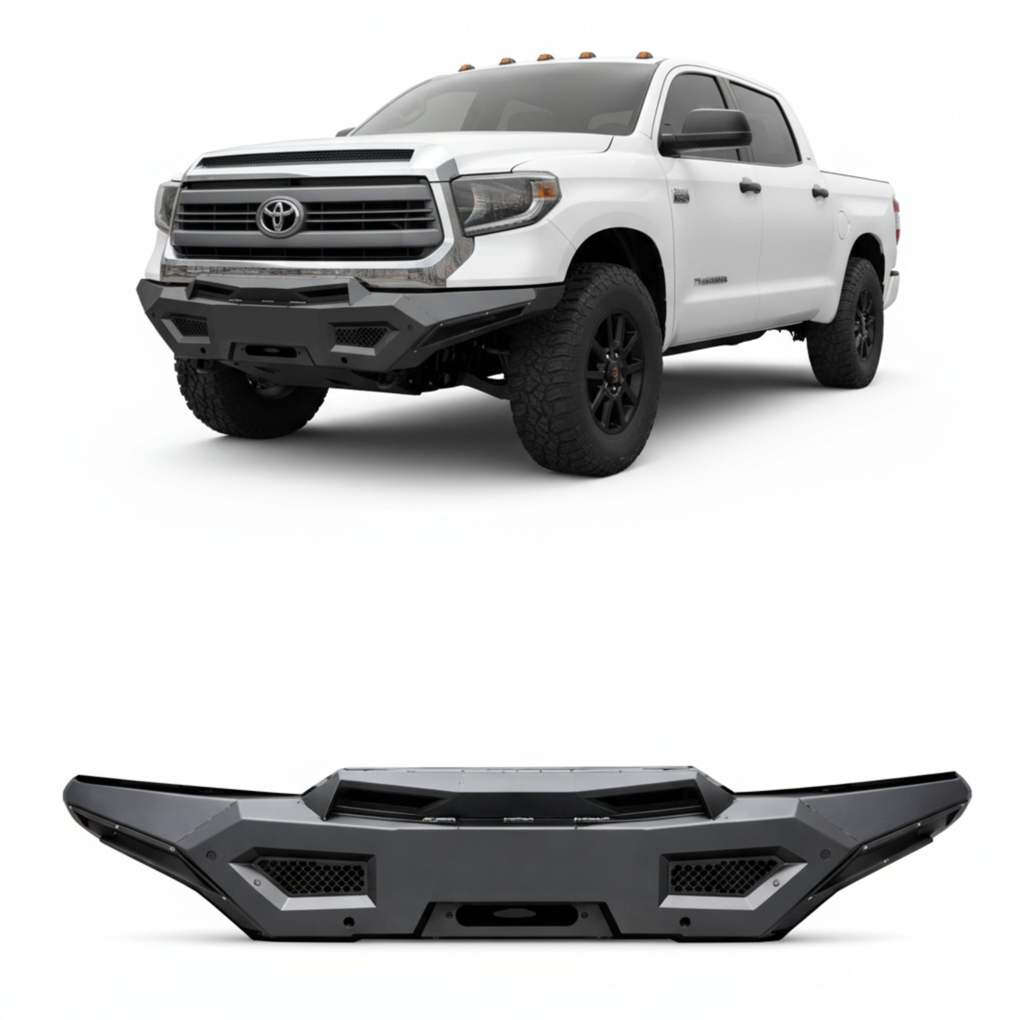 Toyota Tundra Front Bumper Pro Performance Off-Road Steel Bumper | UAE
