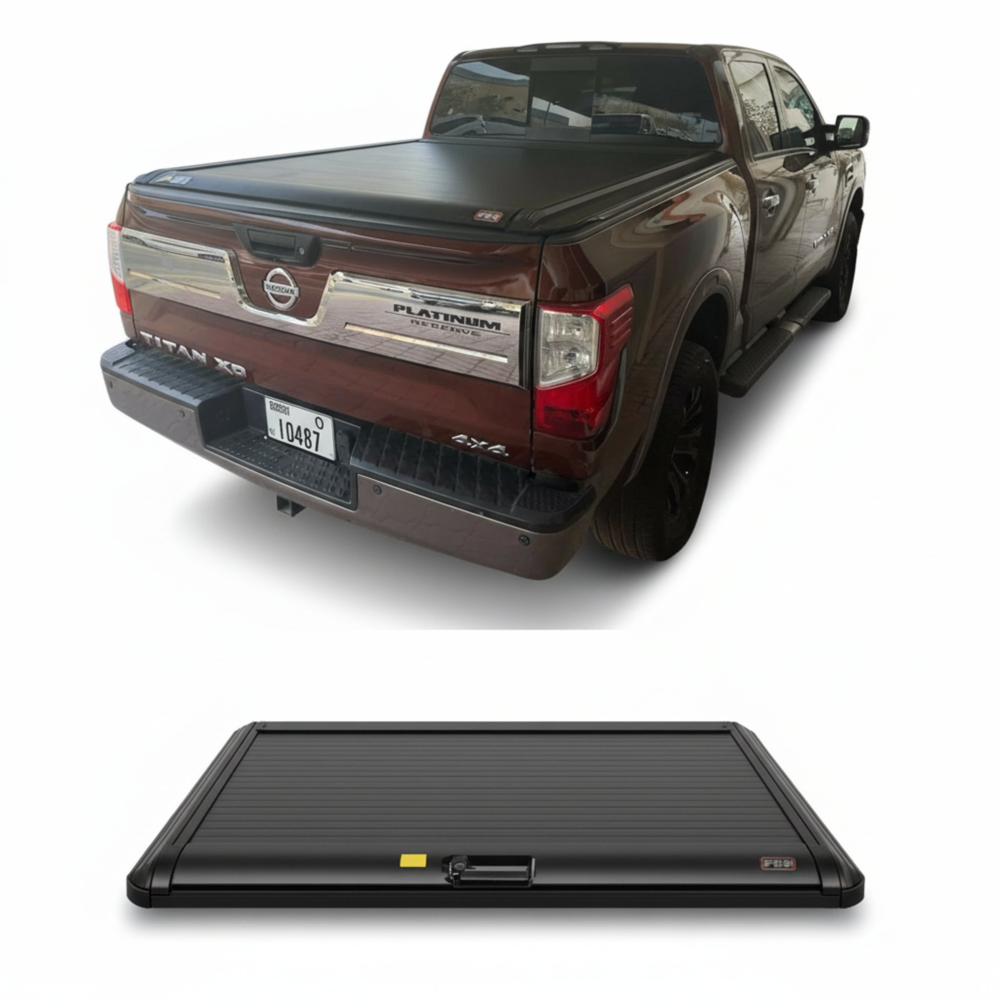 Manual Roller Bed Cover for Ford F150, GMC Sierra, Toyota Tundra, Hilux, Ranger & LC79 | UAE