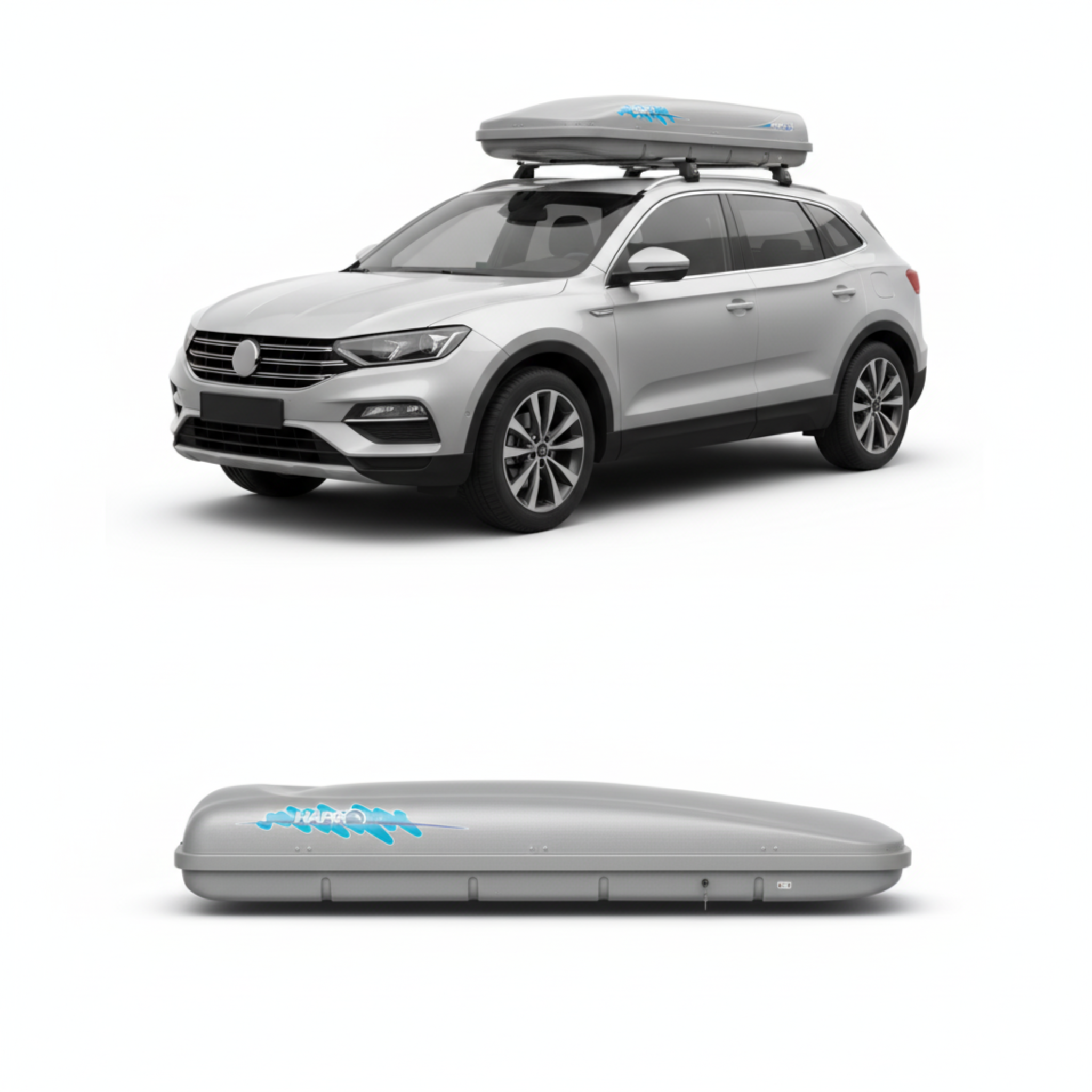 Hapro Roof Box Long | Premium Car Roof Cargo Box | UAE