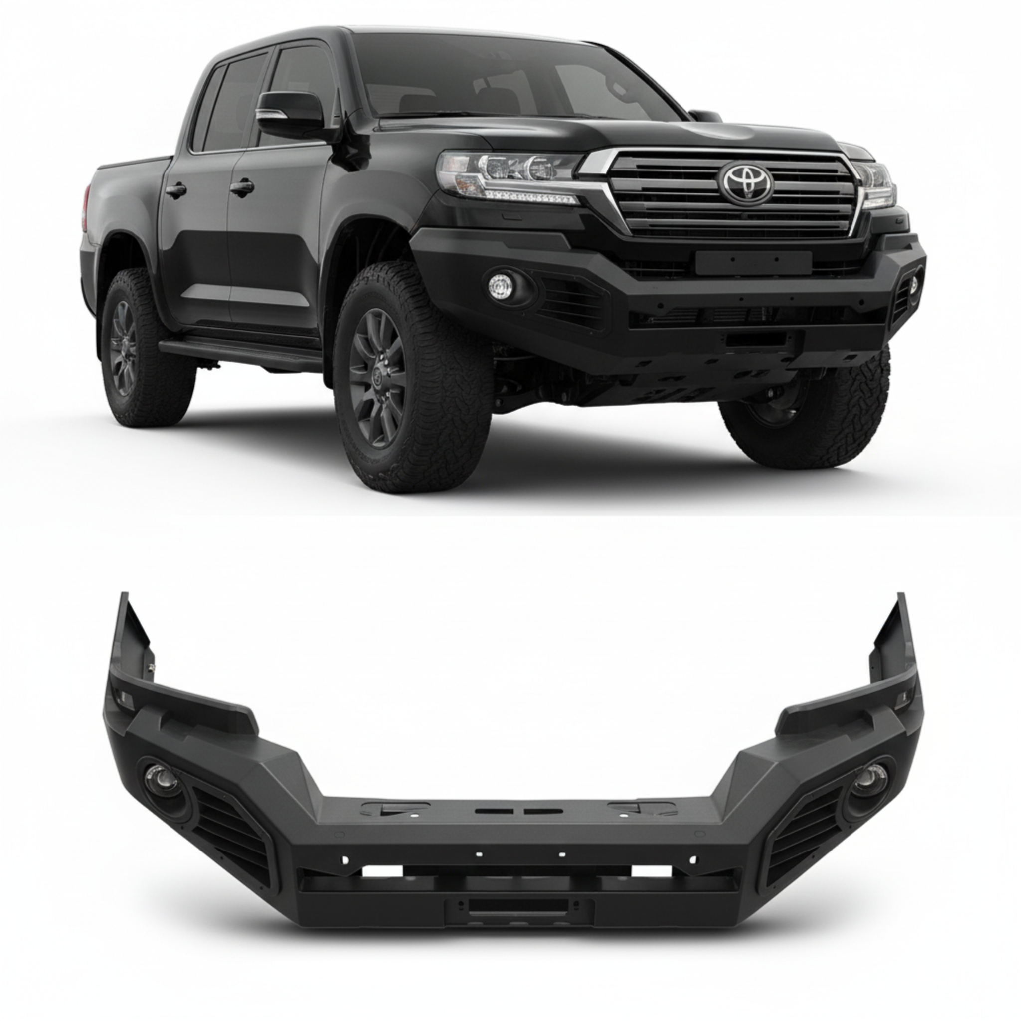 Toyota LC300 Front Bumper Pro Performance Off-Road Steel Bumper | UAE
