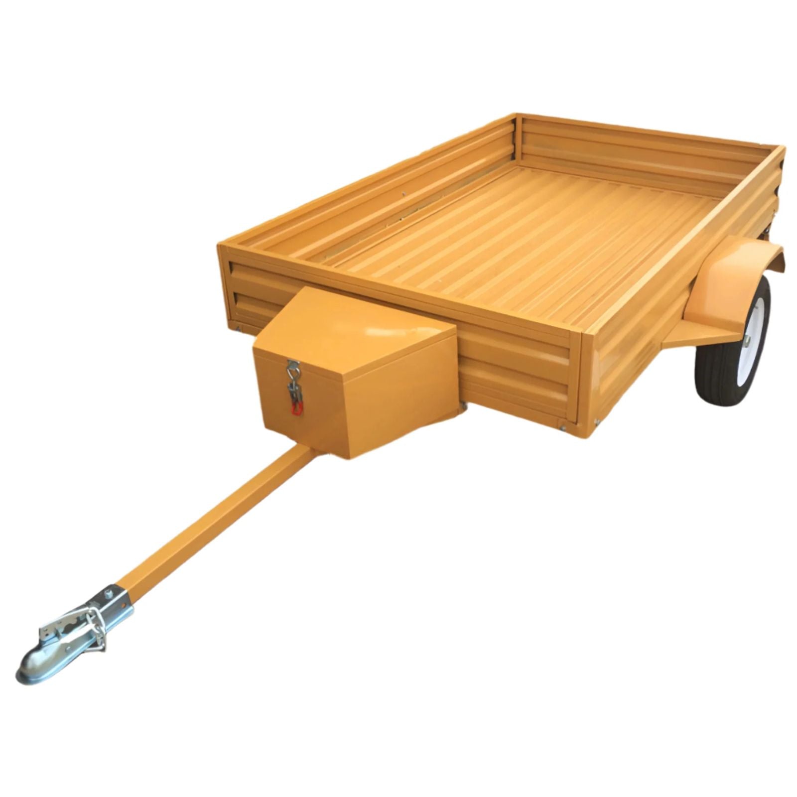 Heavy-Duty Box Trailer Yellow | PRO Performance | UAE