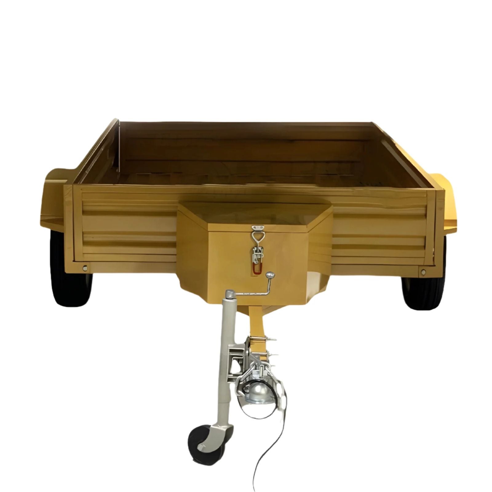 Heavy-Duty Box Trailer Yellow | PRO Performance | UAE