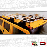 Malik Roof Rack for Hummer H2: Engineered for 4x4 vehicles, this off-road accessory
